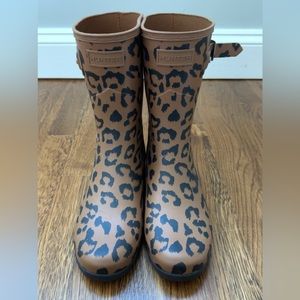 Women's Original Short animal print Rain Boots size 8